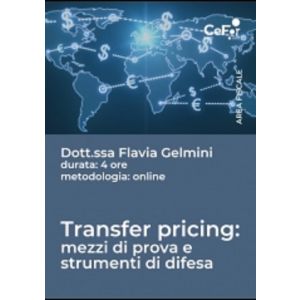 Transfer pricing: mezzi di prova e strumenti di difesa - Evento Formativo