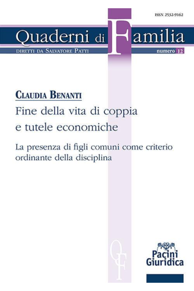 fine della vita di coppia e tutele economiche