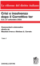 CRISI E INSOLVENZA dopo il Correttivo ter Tomo 1