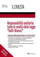 RESPONSABILITÀ SANITARIA: TUTTE LE NOVITÀ DELLA LEGGE 