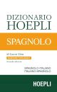 DIZIONARIO HOEPLI SPAGNOLO Tascabile