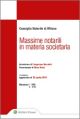 MASSIME NOTARILI IN MATERIA SOCIETARIA