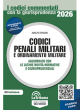 CODICI PENALI MILITARI  E ORDINAMENTO MILITARE 2025