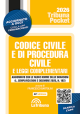 CODICE CIVILE E DI PROCEDURA CIVILE 2026 e leggi complementari pocket