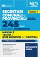 CONCORSO 245 SEGRETARI COMUNALI 2024 - MATERIE GIURIDICHE Tomo I