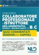 CONCORSO COLLABORATORE E ISTRUTTORE DELL'AREA AMMINISTRATIVA CAT. B E C