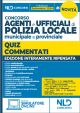 CONCORSO AGENTI E UFFICIALI DI POLIZIA LOCALE Municipale e provinciale 2024 Quiz commentati