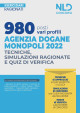 980 POSTI VARI PROFILI AGENZIA DOGANE MONOPOLI 2022