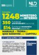 CONCORSO 1248 MINISTERO DELL'INTERNO - 350 funzionari amministrativi 514 funzionari economico-finanziari