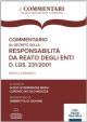 COMMENTARIO AL DECRETO SULLA RESPONSABILITA' DA REATO DEGLI ENTI D.lgs. 231/2001