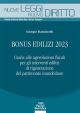 BONUS EDILIZI 2023