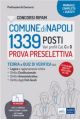 CONCORSO COMUNE DI NAPOLI 1339 POSTI manuale per la prova preselettiva