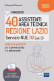 CONCORSO 40 ASSISTENTI AREA TECNICA REGIONE LAZIONE Servizio NUE 112 (cat. C)