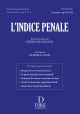 L'INDICE PENALE Gennaio-Aprile 2024