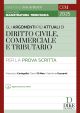 GLI ARGOMENTI PIÙ ATTUALI DI DIRITTO CIVILE, COMMERCIALE E TRIBUTARIO 2025