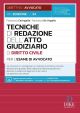 TECNICHE DI REDAZIONE DELL'ATTO CIVILE per l'esame di avvocato