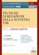 TECNICHE DI REDAZIONE DELLA SENTENZA TAR