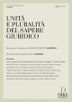 UNITÀ E PLURALITÀ DEL SAPERE GIURIDICO Anno XI - 2026 n. 1