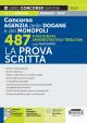 322/A CONCORSO AGENZIA DELLE DOGANE E DEI MONOPOLI 487 FUNZIONARI AMMINISTRATIVO -TRIBUTARI cod. ADM/FAMM