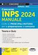 324 CONCORSO INPS 2024 Manuale con le principali materie per la preparazione al concorso – Teoria e Quiz