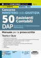 331/3 CONCORSO MINISTERO DELLA GIUSTIZIA 50 ASSISTENTI CONTABILI DAP Dipartiment o dell'Amministrazione Penitenziaria