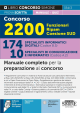 354/3 CONCORSO 2200 FUNZIONARI RIPAM COESIONE SUD 174 SPECIALISTI INFORMATICI DI GITALI (Codice B.5) 10 SPECIALISTI DI COMUNICAZIONE E INFORMATICI (Codice A.2)