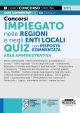 327/1 CONCORSO IMPIEGATO NELLE REGIONI E NEGLI ENTI LOCALI Area Amministrativa