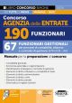 313/8 CONCORSO AGENZIA DELLE ENTRATE 190 FUNZIONARI 67 Funzionari Gestionali per processi di contabilità, bilancio e controllo di gestione  (67FG/CB – AU) – Manuale