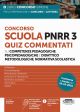 526/AG1 CONCORSO SCUOLA PNRR3 Quiz commentati su competenze pedagogiche e didattico metodologiche, normativa scolastica