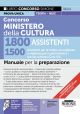 CONCORSO MINISTERO DELLA CULTURA 1800 Assistenti - 1500 Assistenti per la tutel a , accoglienza e vigilanza per il patrimonio e i servizi culturali (Cod. 01)