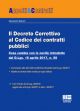 IL DECRETO CORRETTIVO AL CODICE DEI CONTRATTI PUBBLICI