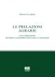 LE PRELAZIONI AGRARIE