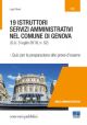 19 ISTRUTTORI SERVIZI AMMINISTRATIVI NEL COMUNE DI GENOVA