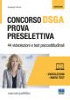 CONCORSO DSGA prova preselettiva