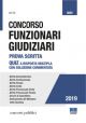 CONCORSO FUNZIONARI GIUDIZIARI Prova scritta