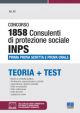 CONCORSO 1858 CONSULENTI DI PROTEZIONE SOCIALE INPS Teoria-Test