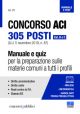 CONCORSO ACI 305 POSTI Cat. B e C (G.U. 5 novembre 2019, n. 87)