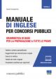 MANUALE DI INGLESE PER CONCORSI PUBBLICI