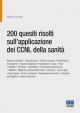 200 QUESITI RISOLTI SULL'APPLICAZIONE DEI CCNL DELLA SANITÀ