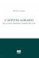 L'AFFITTO AGRARIO