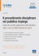 IL PROCEDIMENTO DISCIPLINARE NEL PUBBLICO IMPIEGO