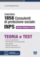 CONCORSO 1858 CONSULENTI DI PROTEZIONE SOCIALE INPS prova preselettiva