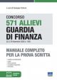 CONCORSO 571 ALLIEVI GUARDIA DI FINANZA (G.U. 29 dicembre 2020 n.100)
