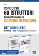 CONCORSO 60 ISTRUTTORI Amministrativi (CAT C) COMUNE DI PADOVA