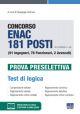 CONCORSO ENAC 181 POSTI (G.U. 22/06/2021, n. 49) (91 Ingegneri, 78 Funzionari,2 Avvocati) - Prova preselettiva