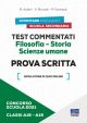 TEST COMMENTARI FILOSOFIA-STORIA-SCIENZE UMANE Prova scritta