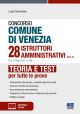 CONCORSO COMUNE DI VENEZIA 28 ISTRUTTORI AMMINISTRATIVI