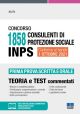 CONCORSO 1858 CONSULENTI DI PROTEZIONE SOCIALE INPS Conforme al bando 1 ottobre2021