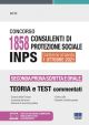 CONCORSO 1858 Consulenti di protezione sociale INPS - Seconda prova scritta e orali - Conforme al bando 1 ottobre 2021