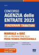 CONCORSO AGENZIA DELLE ENTRATE 2023 Funzionari tributari